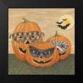 thumbnail image 2 of Brown, David Carter 15x15 Black Modern Framed Museum Art Print Titled - Funny Pumpkins, 2 of 5