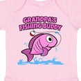 thumbnail image 4 of Inktastic Grandpa's Fishing Buddy (pink) Girls Baby Bodysuit, 4 of 5