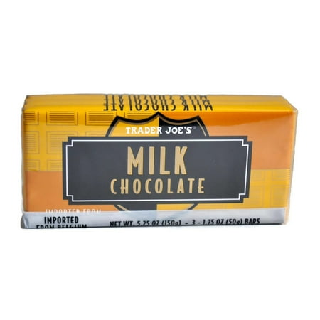 Belgian Chocolates Milk - Trader Joe's Belgian Milk Chocolate Bars, 1.75 oz