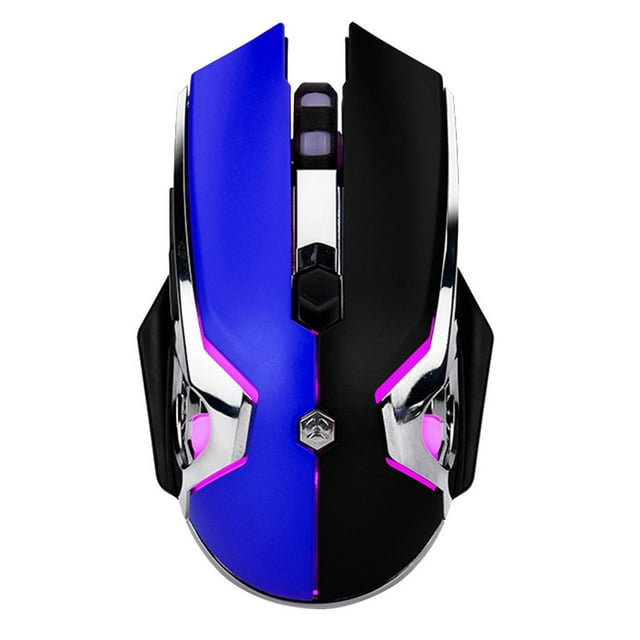 Aj120 Ratón para Juegos con Cable óptico 6 3200DPI con - Azul negro Soledad Ratones ópticos para ratón para juegos