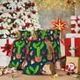 thumbnail image 5 of Fuzoiu Cute Hedgehogs Cactus Blue Print Christmas Gift Bag,Burlap Gift Bag with Drawstring Closure & Hang Tag,Perfect for Holidays, Birthdays, and Special Occasions-Small, 5 of 6