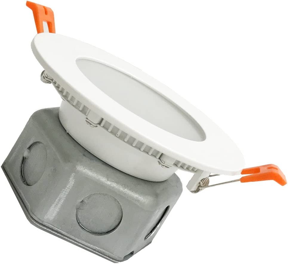 Hamilton Hills Round Flush Mount Recessed LED Light Thin Ceiling Cans