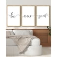thumbnail image 6 of SHENIFY Be Our Guest Guest Room Wall Decor Guest Bedroom Wall Art 16x24in3pcs Natural Framed Farmhouse Guest Room Hanging Decoration, 6 of 6