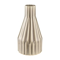 Elk Home Galen Mid Century Modern Vase in Cream Finish