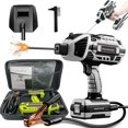thumbnail image 1 of Saker Portable Welding Machine, 6 Gears 20-120A Portable Handheld Saker Welder, 110V Sakerplus Welder with IGBT Inverter for 1/16"-1/8" Welding Rods (Grey), 1 of 8
