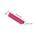 thumbnail image 2 of Unique Bargains 25pcs SD Port Duct Covers Caps Silicone Plug Protector for Laptop Camera Female SD Plug, Rose Red, 2 of 7