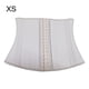 thumbnail image 3 of Sonducket Entrenador de cintura, faja moldeadora deshuesada de acero, accesorios prácticos, traje de Fitness multiusos para Yoga, dulce regalo, Ropa interior Blanco/XS, 3 of 6