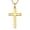Gold, variant on Cross Necklace for Women 14K Gold Plated Dainty Large Cross Pendant Religious Christian Jewelry Faith Gift