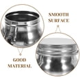 thumbnail image 2 of Miangastore Palette Cup With Lid Silver 2Pcs 4.2In Tall, 2 of 8