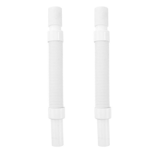 EeaseMX 2 piezas de manguera de drenaje universal para lavadora, tubo de drenaje de PVC, tubo de extensión flexible de 80 cm