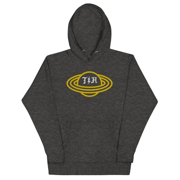 Yellow Embroidery Planet Thunder Hoodie