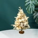 thumbnail image 3 of Árbol de Navidad Soledad Mini Árbol de Navidad Artificial con Decoración Blanco, 3 of 7