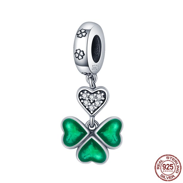 Gran oferta de abalorios compatibles con Pandora 925, pulsera Original, búho de plata 925 con circonita azul, abalorios de corazón rojo, cuentas finas para fabricación de joyas DIY Dengxun unisex