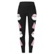thumbnail image 3 of MKLEKYY Leggings para mujer, leggings para hacer ejercicio, leggings con estampado navideño, pantalones con bloques de color, leggings suaves y elásticos. 1641, 3 of 4