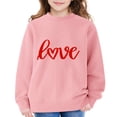 thumbnail image 2 of Mercatoo Girls Oversized Heart Sweatshirts Long Sleeve Crewneck Sweater Cute Prepp𝐲 Hoodies for Teen Girls Trendy Fall Winter Clothes, 2 of 7