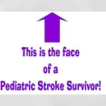 thumbnail image 2 of CafePress - Face Of Ped Stroke Purple Adlib - Kids Apron, 2 of 5