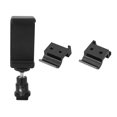 thumbnail image 1 of Phone Mount Holder, Transmitter Phone Mount Sturdy Easy Cleaning Easy Installation Adjustable Aluminum Alloy Base  For Phones Over 5.5 Inch, 1 of 8