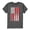 HEATHER CHARCOAL, variant on Instant Message - Baseball Flag - Youth Boys Short Sleeve Graphic T-Shirt