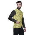thumbnail image 5 of Atasi Artistic Casual Jacket For Men Printed Nehru Jacket Mens Wedding Indian Waistcoat Mandarin Blazer-Large, 5 of 6