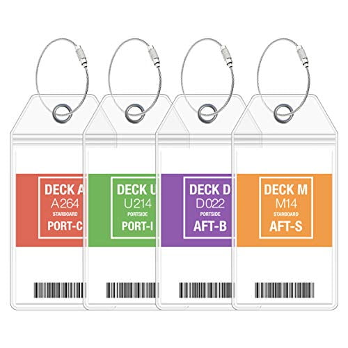 Luggage Tags Cruise Ships