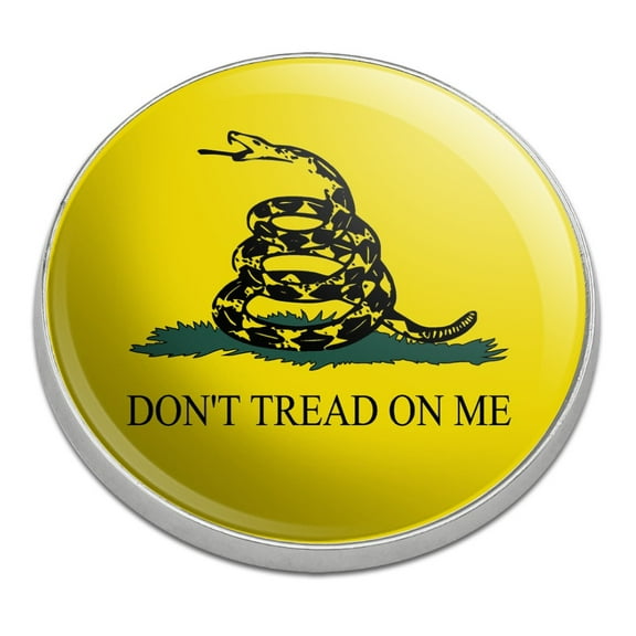 Gadsden Flag Don't Tread on Me Tea Party Golfing Premium Metal Golf Ball Marker