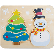 Spark Create Imagine Christmas Wooden Chunky Puzzles