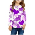 thumbnail image 5 of cocolona Girls Fall Clothes Crew Neck Long Sleeve Shirts Lightweight Comfy Tops Casual Loose Cute Print T-shirt Blouse, 5 of 5