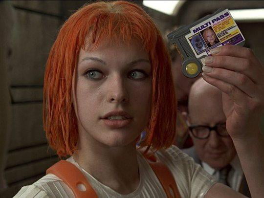 Fifth Element Leeloo Dallas Multi Pass Loot Crate Lanyard Card Holder NOS New 