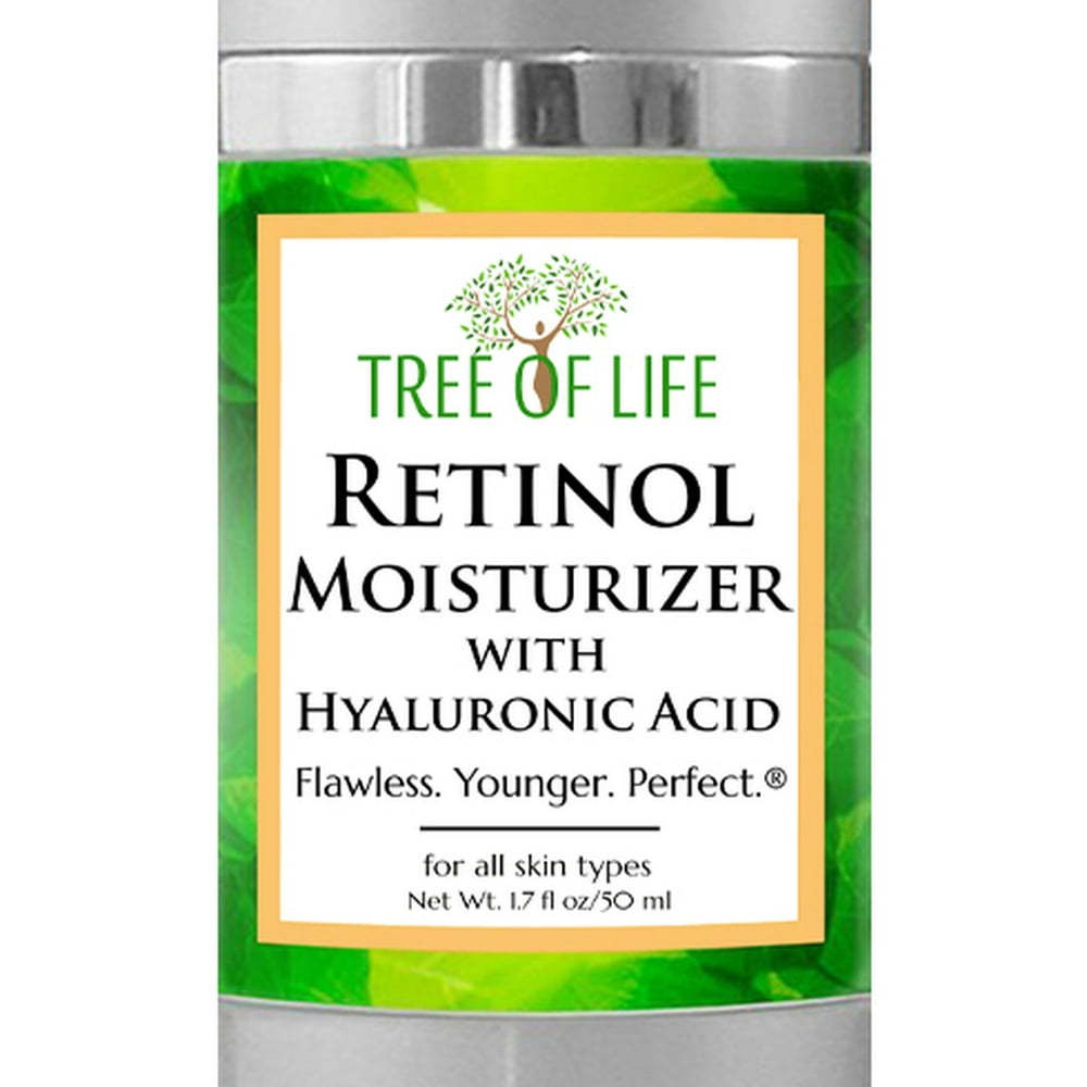 Tree of Life Retinol Facial Moisturizer Renewing Face Cream with