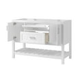 thumbnail image 6 of Craft + Main Lsvt4922d-Qcb Lawson 48" Free Standing Single Basin Vanity Set - White, 6 of 7