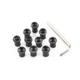 thumbnail image 3 of Kit De Tornillos De Carenado De Motocicleta De Aluminio, Montaje De Cuerpo Para Tornillos De Parabrisas De Motocicleta, Tornillos, Tuercas Advancent VI003993-00, 3 of 5