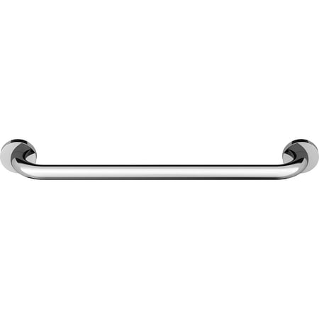 24 Inch Standard Wall Mounted Grab Bar - Chrome
