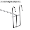 thumbnail image 5 of Uxcell 8 Inch Store Garage Storage Grid Wall Display Hooks Silver, 10 Count, 5 of 5
