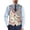 Bird Floral Print, variant on Woven Fabric Mens Suit Vest for Formal Tuxedo Party, Sleeveless Button Men's Formal Vest, Skull Bat