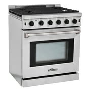 THOR KITCHEN High-end Style 30" 4.55 Cu. Ft Stainless Steel Free Standing Gas Range Gas Oven Kitchen Cooker
