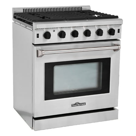 THOR KITCHEN High-end Style 30" 4.55 Cu. Ft Stainless Steel Free Standing Gas Range Gas Oven Kitchen Cooker