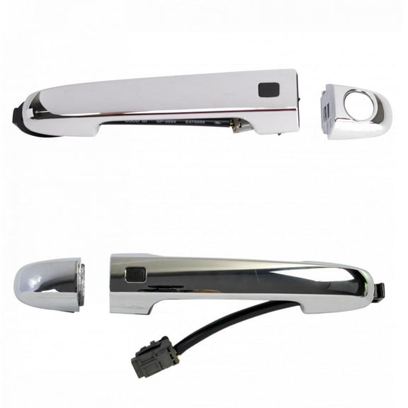 TRQ Left and Right Exterior Door Handle Set Fits 2010-2013 Kia Forte Forte Koup DHA31308