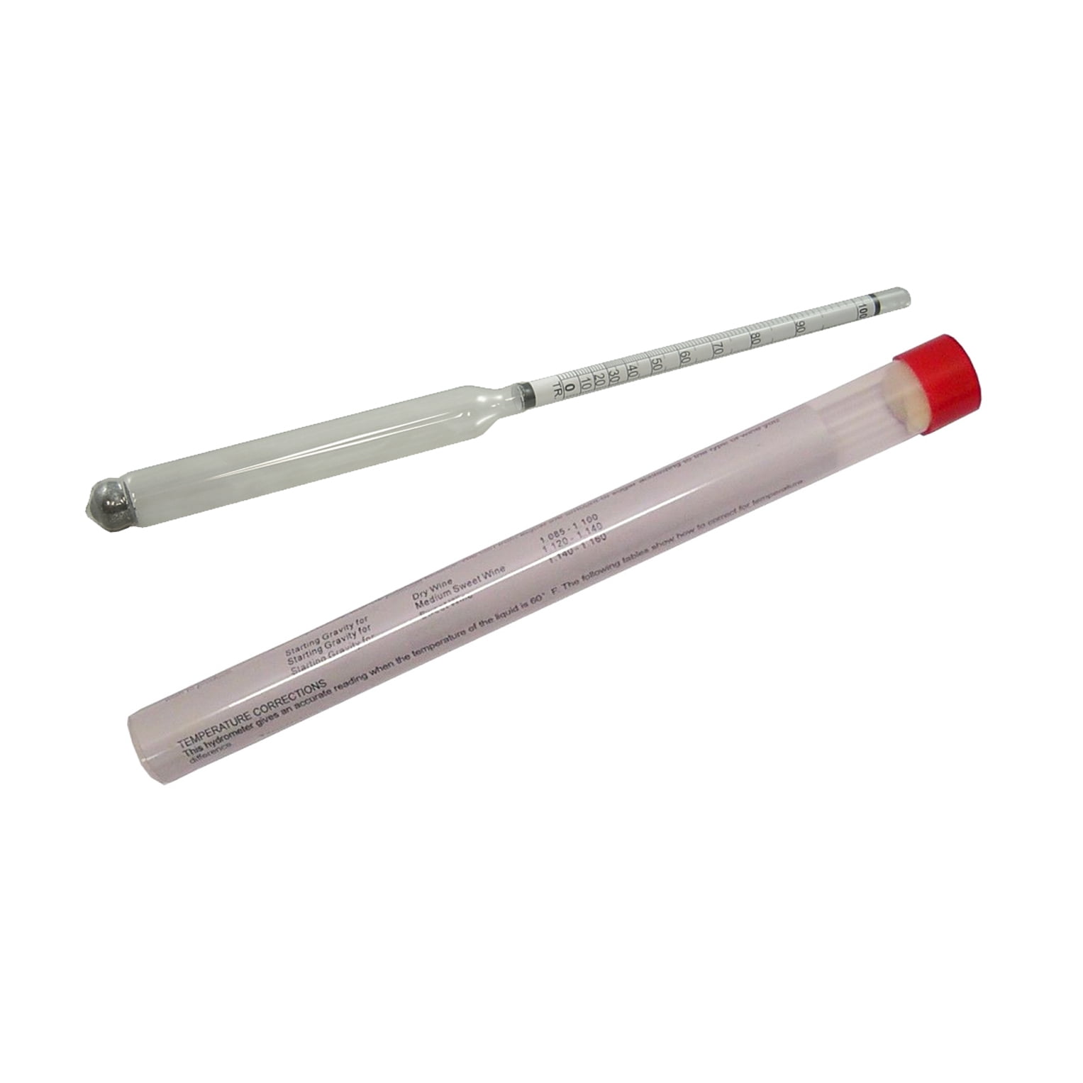 Triple Scale Hydrometer Homebrew Beer & Wine Making Home Brewing