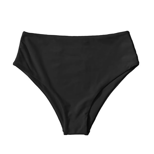 Gibobby traje de baño mujer Color sólido Sexy Push Up Bikini Set Traje de baño Tanga Bikini Traje de baño sexy(Negro,G)