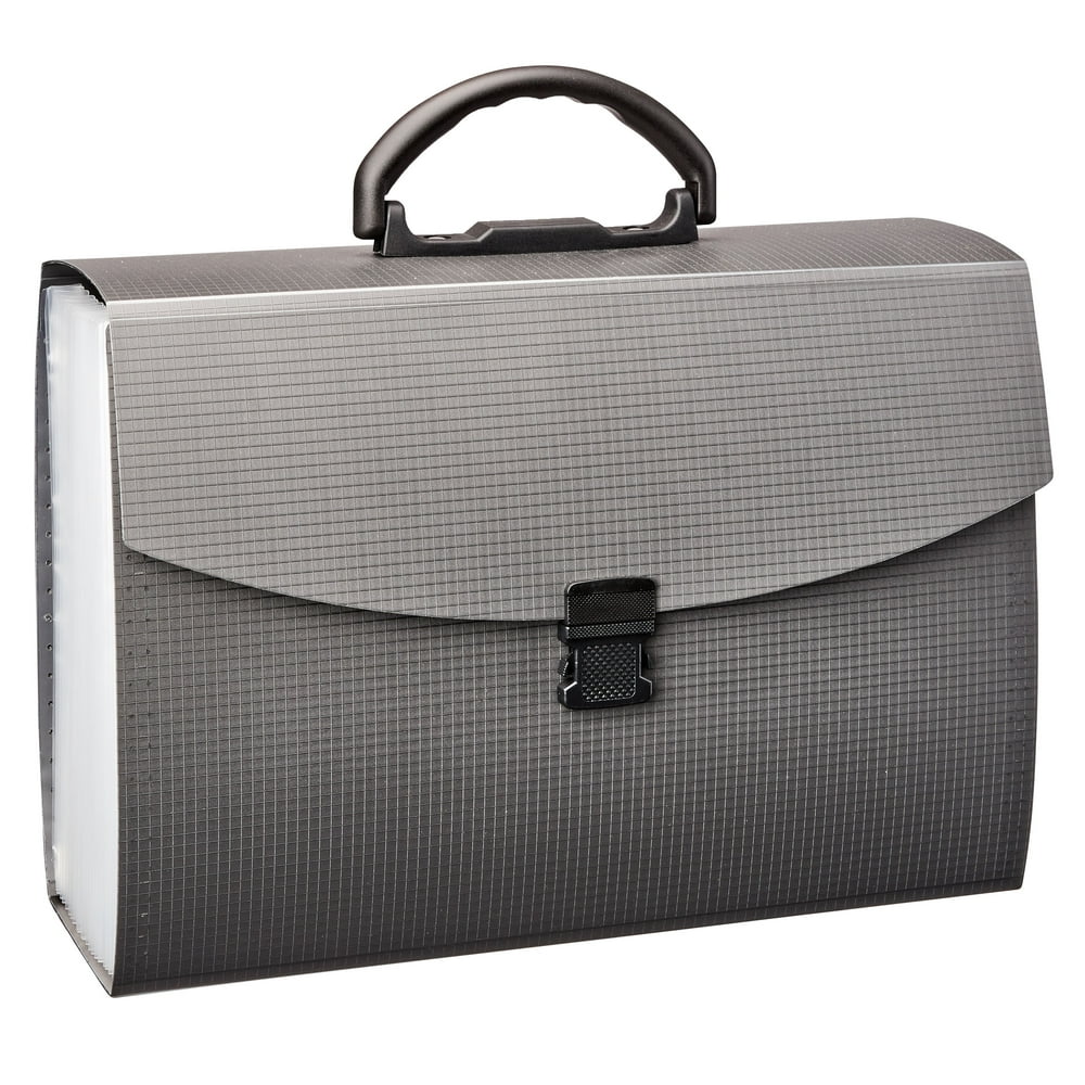 Pen and Gear Expanding File, Legal Size, Black Color, 26 Pockets