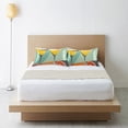 thumbnail image 6 of Yayeee Pillowcase Standard Size Set of 2 Satin Wrinkle Resistant Pillow Case, Green Glasses, 6 of 7