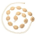 thumbnail image 4 of Ceintures Western Concho Ceinture Chaîne Réglable Tenues de Cowgirl Ceintures Boho pour Robes Jeans Accessoires de Concerts, 4 of 9