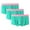 Green, variant on Jalioing Mens Underwear Multipack Big and Tall Boxer Briefs Comfortable Breathable Elastic Waistband Trunks Underpants