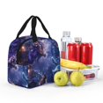 thumbnail image 3 of Kdxio Enchanted Forest Stag Gathering Print Insulated Lunch Bag,Reusable Tote Lunch Box for Women Men,Leakproof Cooler Lunch Bags for Work Office Travel Picnic, 3 of 6