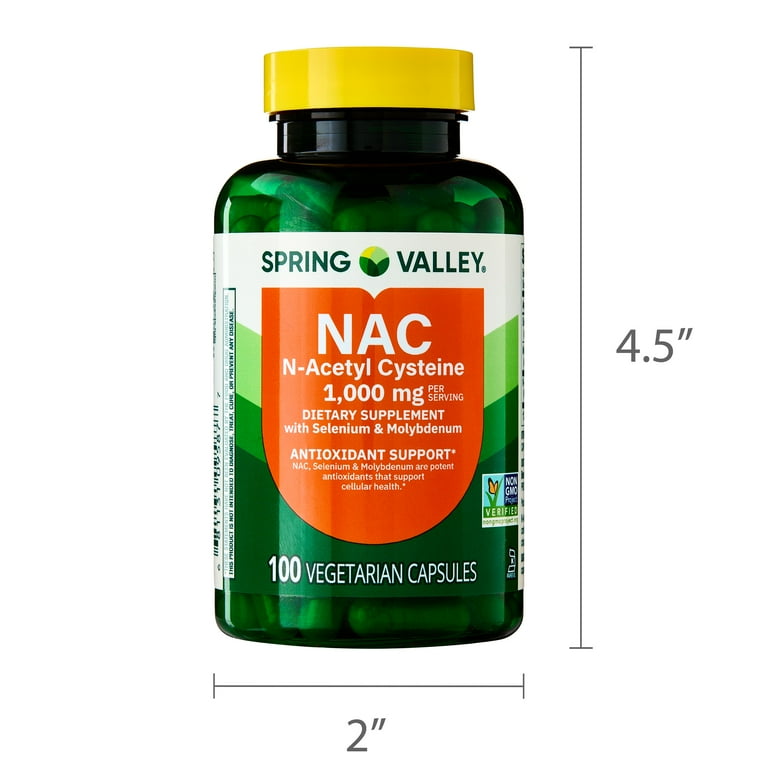 acetyl l-carnitine 800mg alpha lipoic acid 400mg Spring Valley - Brandclub - Spring Valley