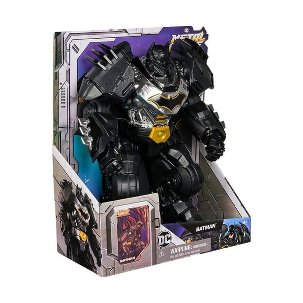 Figura de Acción SpinMaster Metal Force Batman 12 Pulgadas