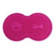thumbnail image 1 of Alfombrilla antideslizante para arena de gatos, para perros, gatos, cachorros y gatitos, para comida y agua (rosa y rojo), 1 of 5