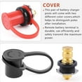 thumbnail image 3 of Maoww Charging Post Professional 12V Remote Battery Power Junction Jumpers Connector Posts RV Vehicle Supplies Parts Kits Red and Black, 3 of 6