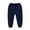Navy, variant on Odeerbi 1-10 Years Toddler Boys Girls Cotton Sweatpants Workout Athletic Sports Jogger Pants Solid Color Elastic Waist Casual Joggers