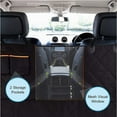 thumbnail image 3 of 133×140CM Double Zipper Car Pet Seat Pad Waterproof Dirt Resistant Suitable Multiple Models Solid Color Cars Rear Seats Cushion, 3 of 5